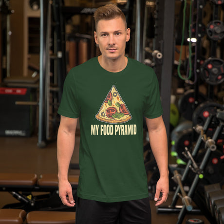 My Food Pyramid Pizza Men's Shirt