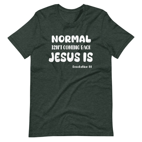 Normal Isn't Coming Back Jesus is Shirt