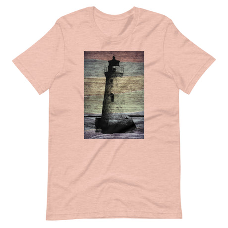 Cockspur Lighthouse Wood Etching Shirt