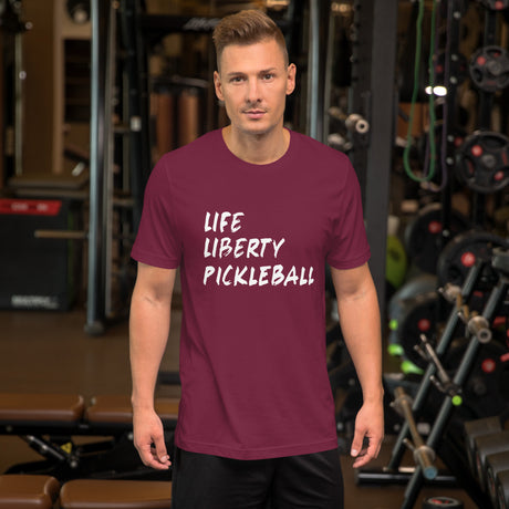 Life Liberty Pickleball Men's Shirt