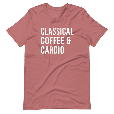 Classical Coffee and Cardio Gym Shirt