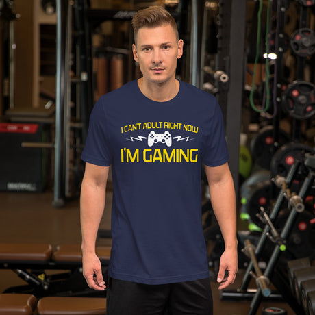 I Can't Adult Right Now I'm Gaming Men's Shirt