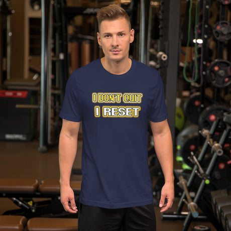 I Don't Quit I Reset Men's Gamer Shirt