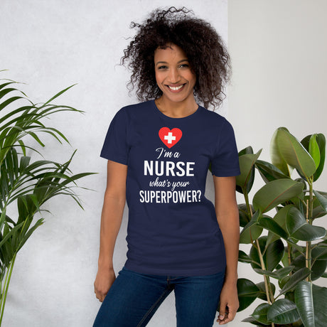 I'm a Nurse What's Your Superpower Women's Shirt