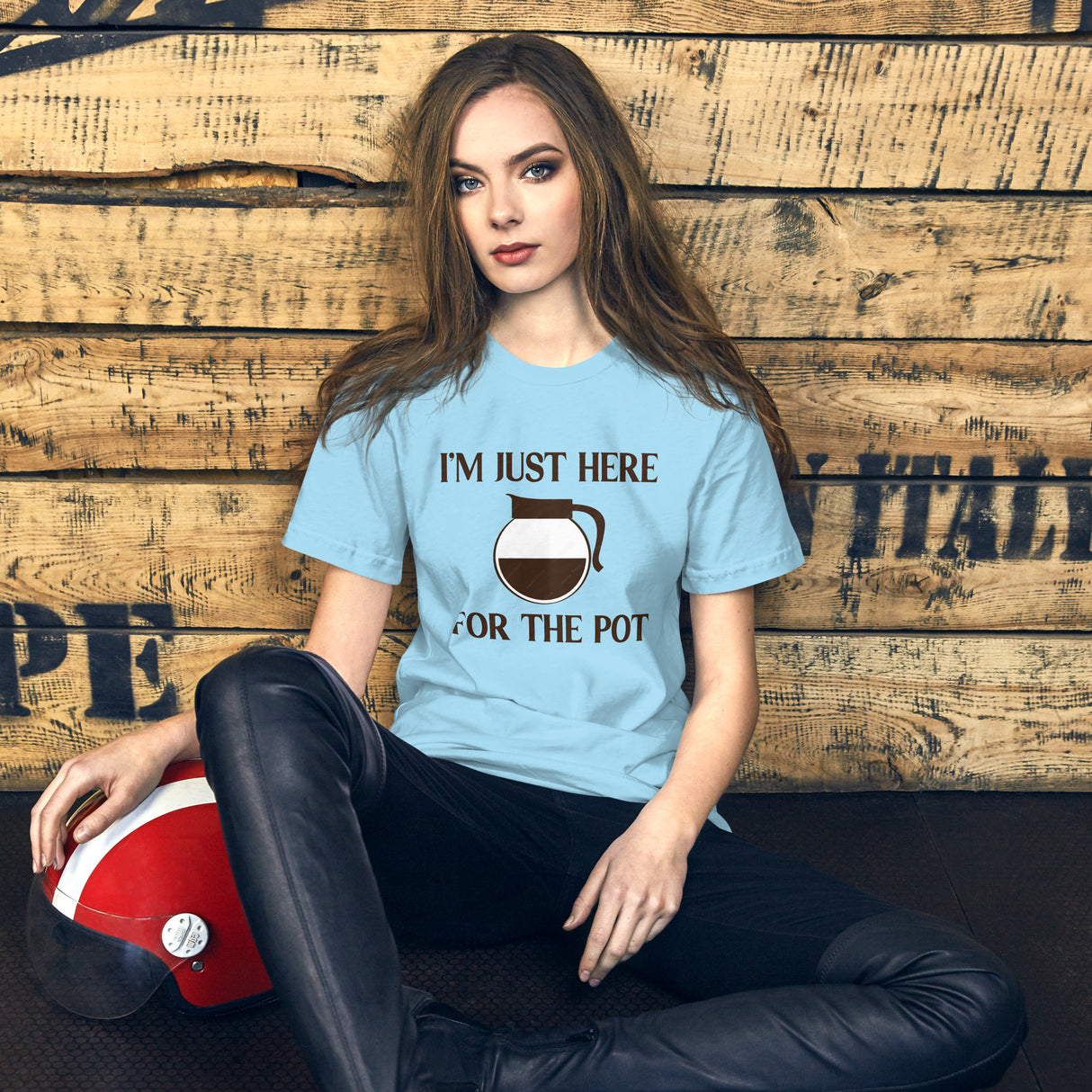 I'm Just Here For The Pot Coffee Women's Shirt