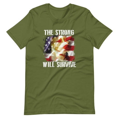 The Strong Will Survive Pit Bull Shirt