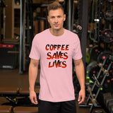 Coffee Saves Lives Men's Shirt