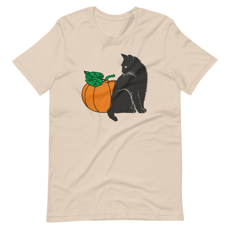 Black Cat Next To Pumpkin Shirt