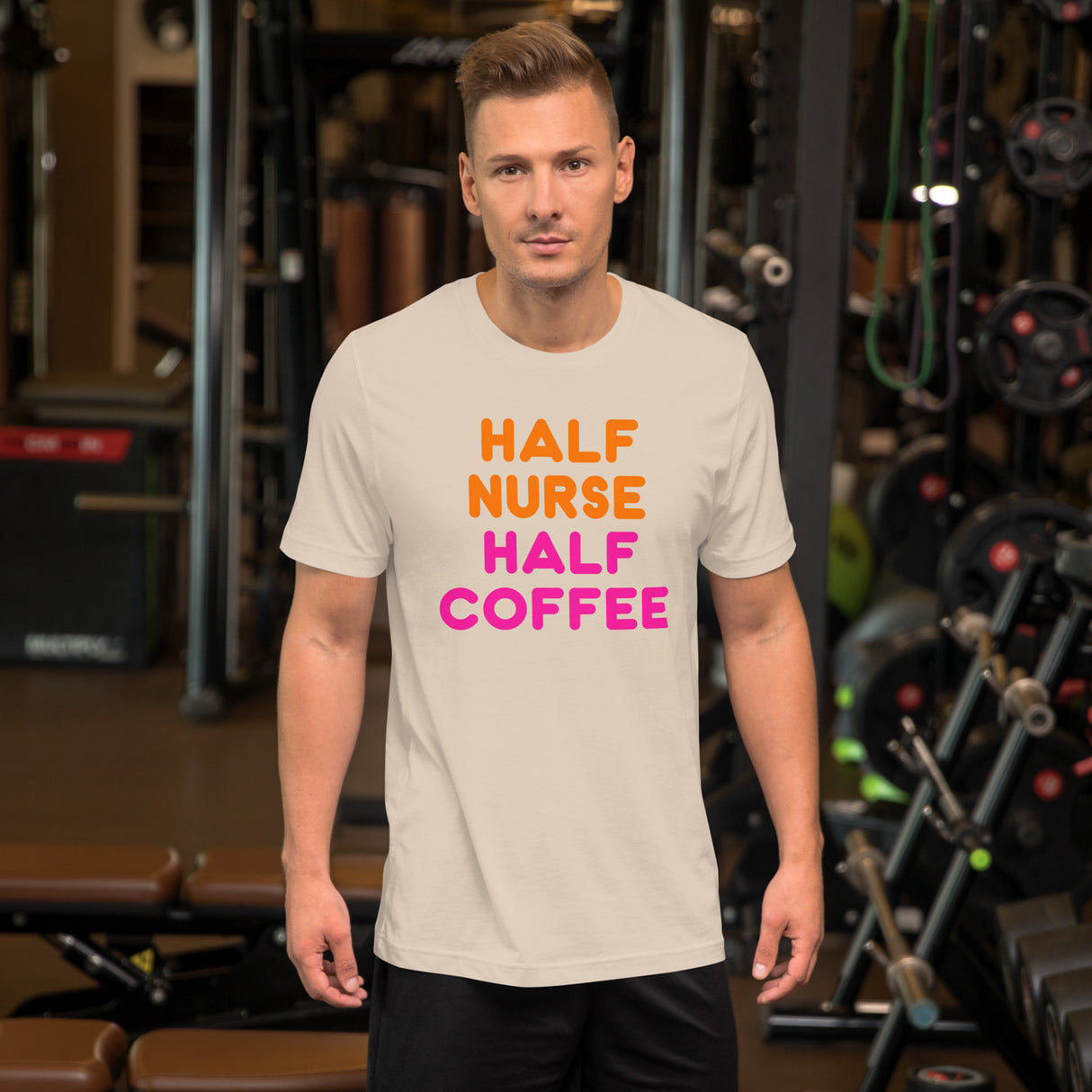 Half Nurse Half Coffee Men's Shirt