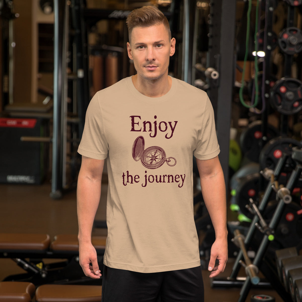 Enjoy The Journey Compass Men's Shirt