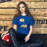 Sloth Dreaming of Pizza Women's Shirt
