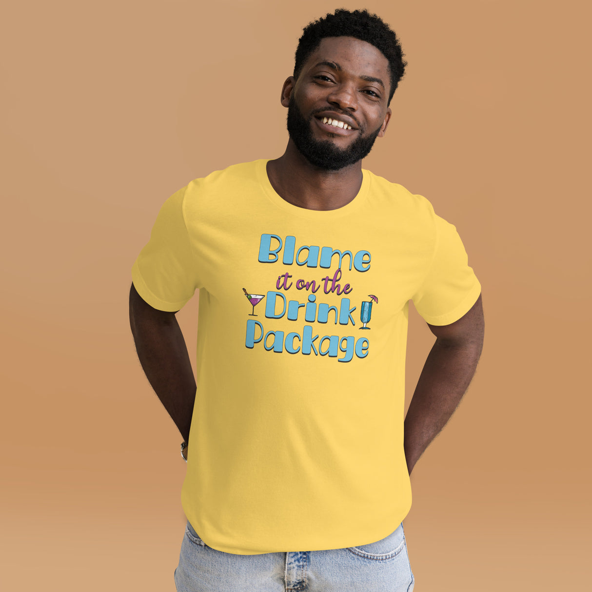 Blame it On The Drink Package Men's Shirt