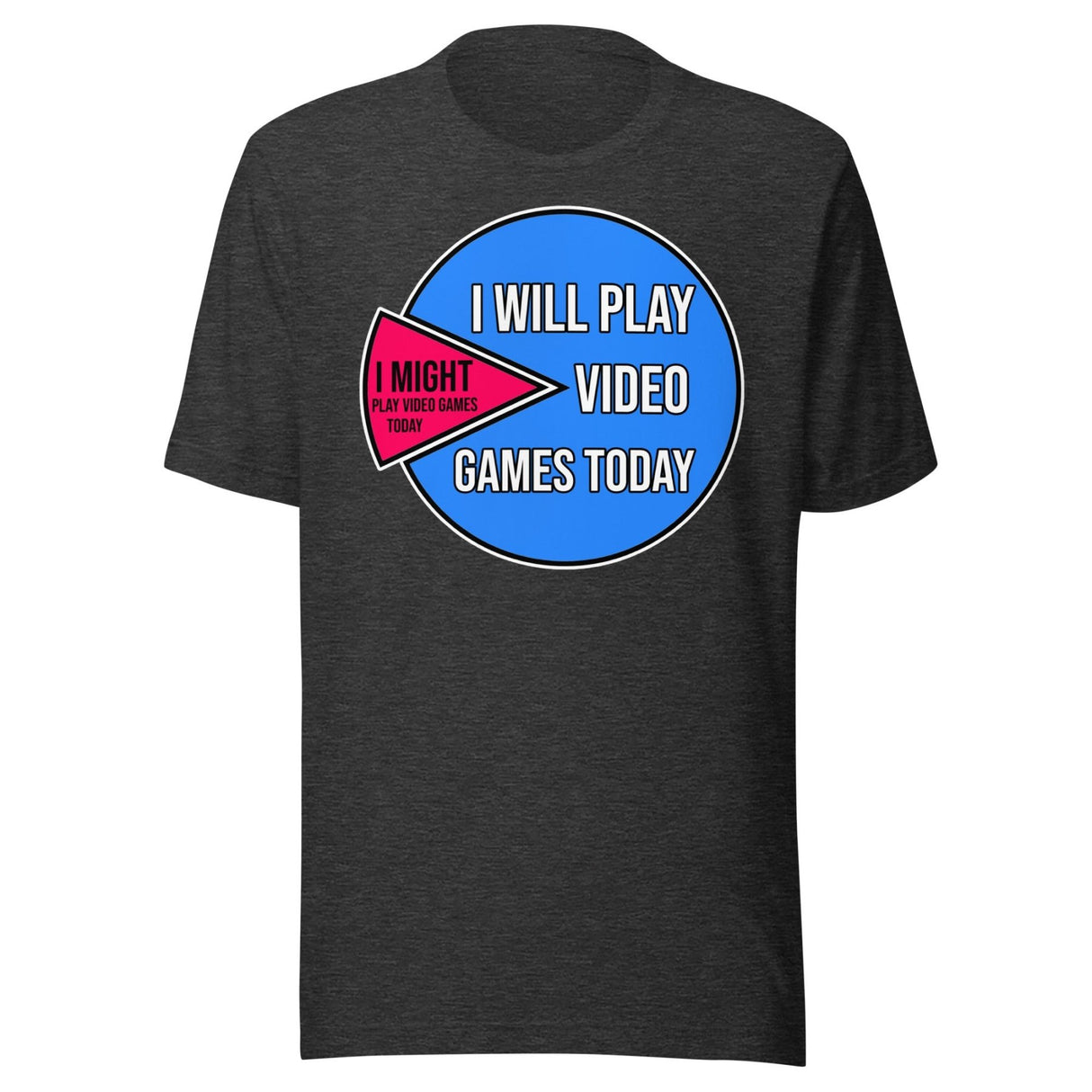 Video Games Pie Chart Shirt