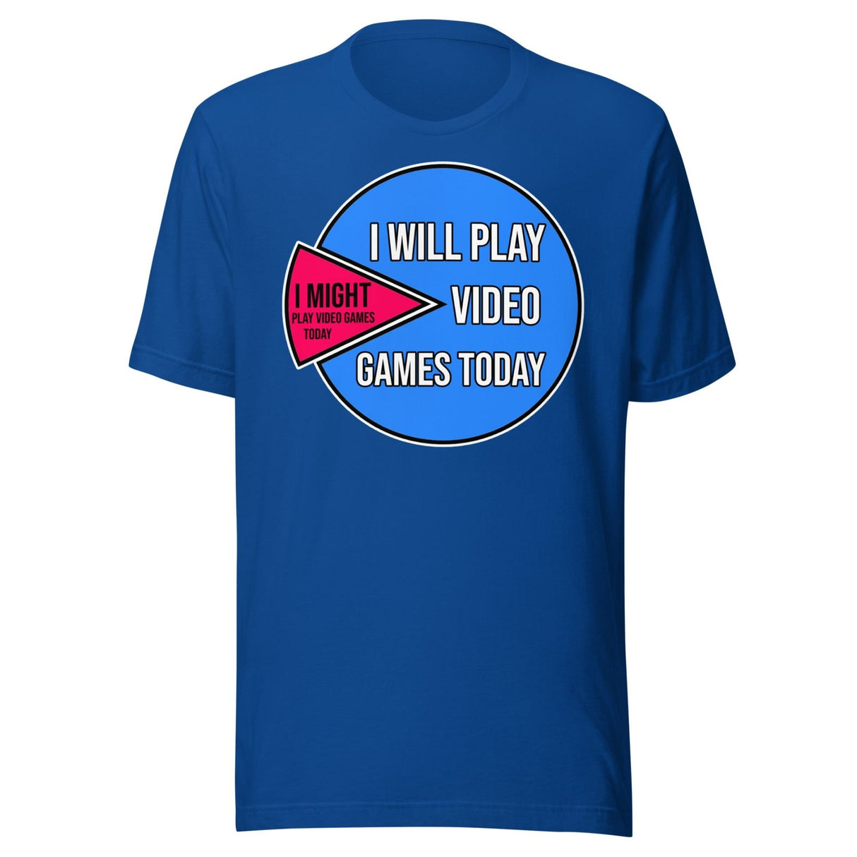 Video Games Pie Chart Shirt