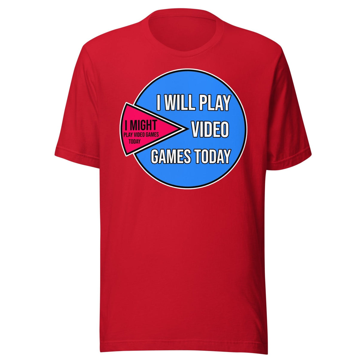 Video Games Pie Chart Shirt