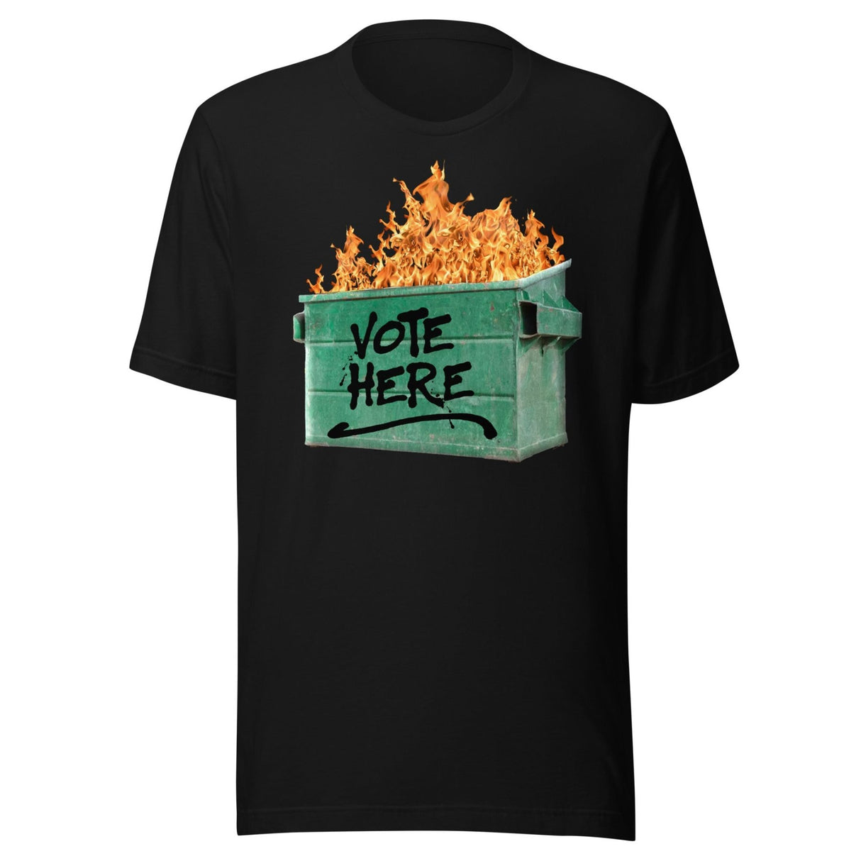 Vote Here Dumpster Fire Shirt