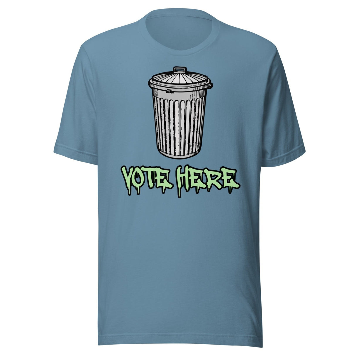 Vote Here Trash Can Shirt