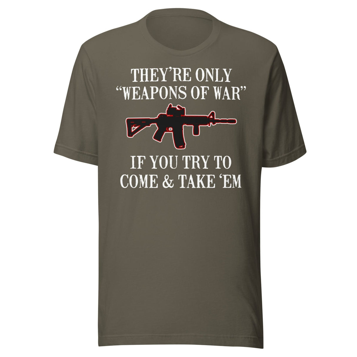Weapons Of War Gun Shirt