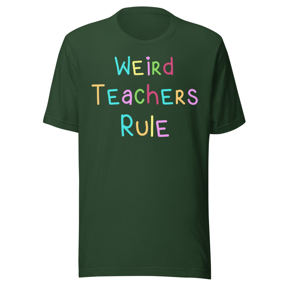 Weird Teachers Rule Shirt