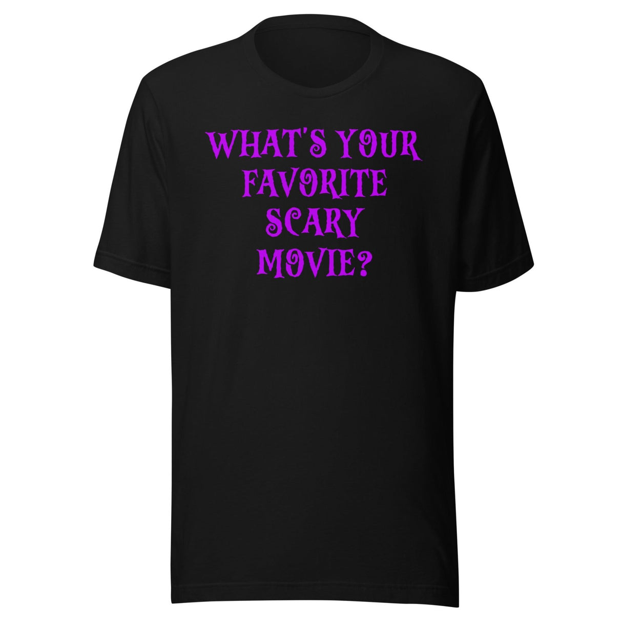 What's Your Favorite Scary Movie Shirt