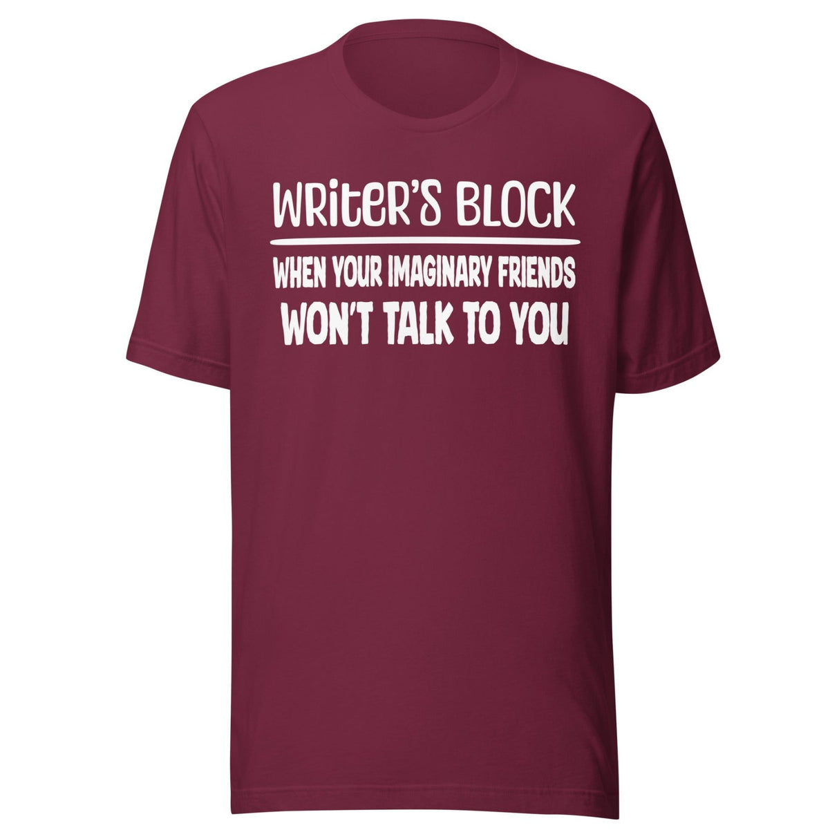 Writer's Block Imaginary Friends Shirt