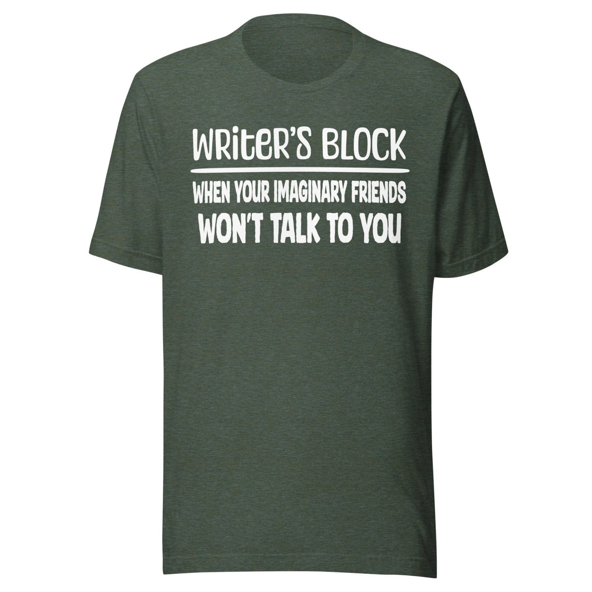 Writer's Block Imaginary Friends Shirt