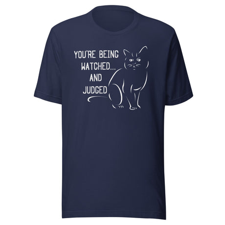 You're Being Watched And Judged Cat Shirt