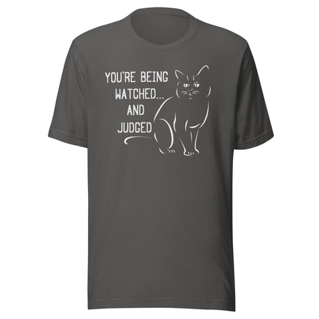 You're Being Watched And Judged Cat Shirt