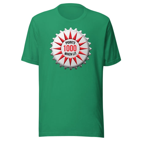 1000 Points When Lit Pinball Shirt