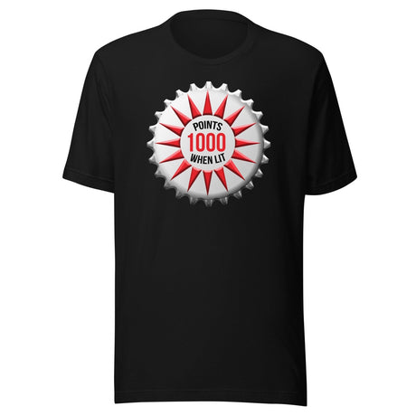 1000 Points When Lit Pinball Shirt