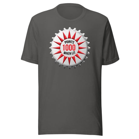 1000 Points When Lit Pinball Shirt