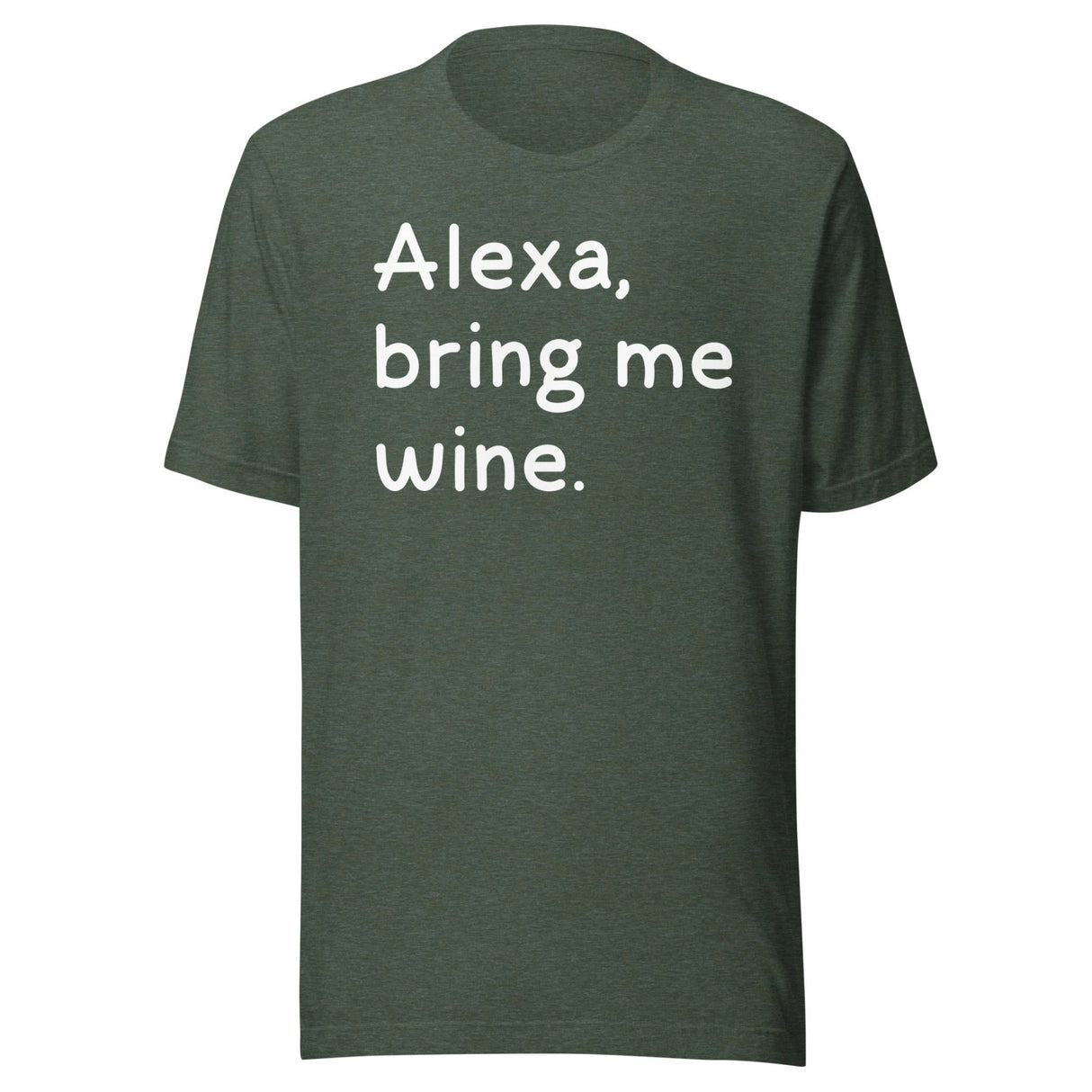 Alexa Bring Me Wine Shirt