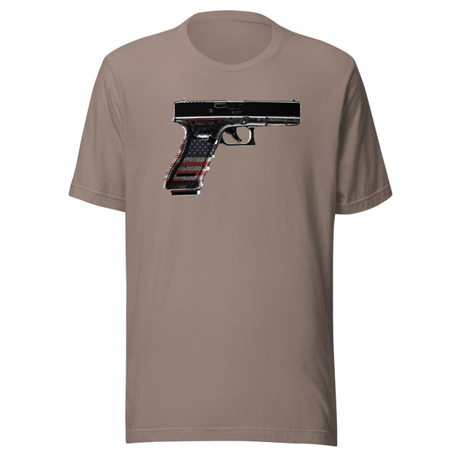 American Flag Gun Shirt