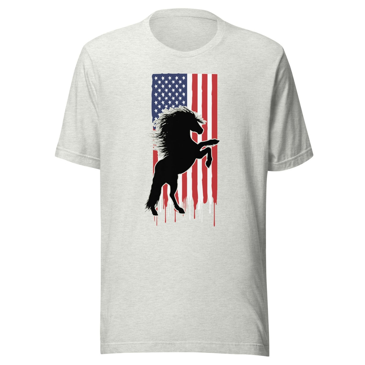 American Flag Horse Shirt