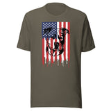 American Flag Pit Bull Shirt