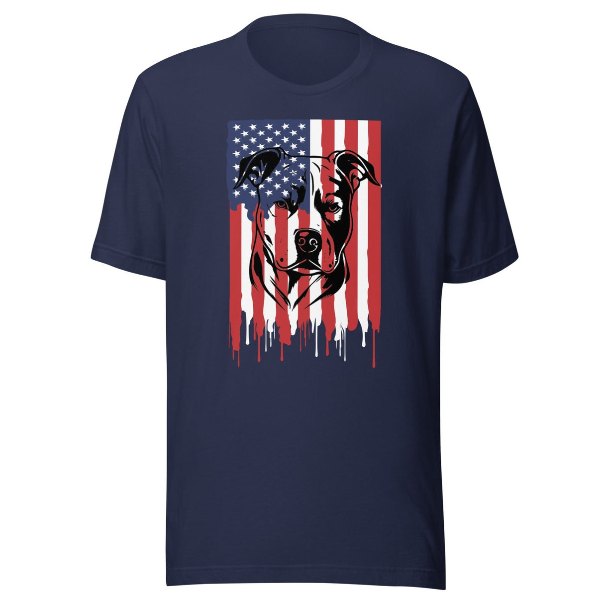 American Flag Pit Bull Shirt