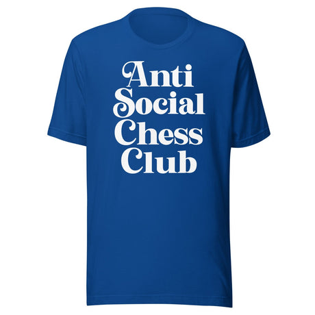 Anti Social Chess Club Shirt