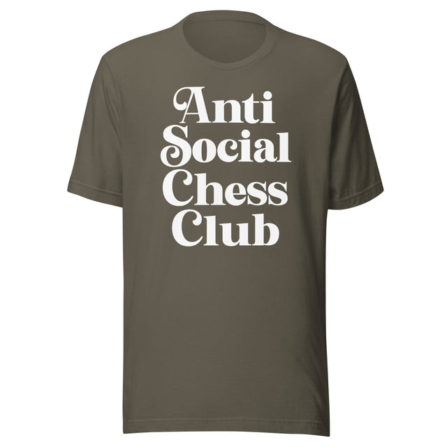 Anti Social Chess Club Shirt