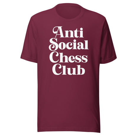 Anti Social Chess Club Shirt