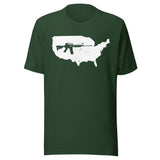AR - 15 USA Map Shirt