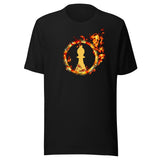 Bishop Fire Ring Chess Shirt