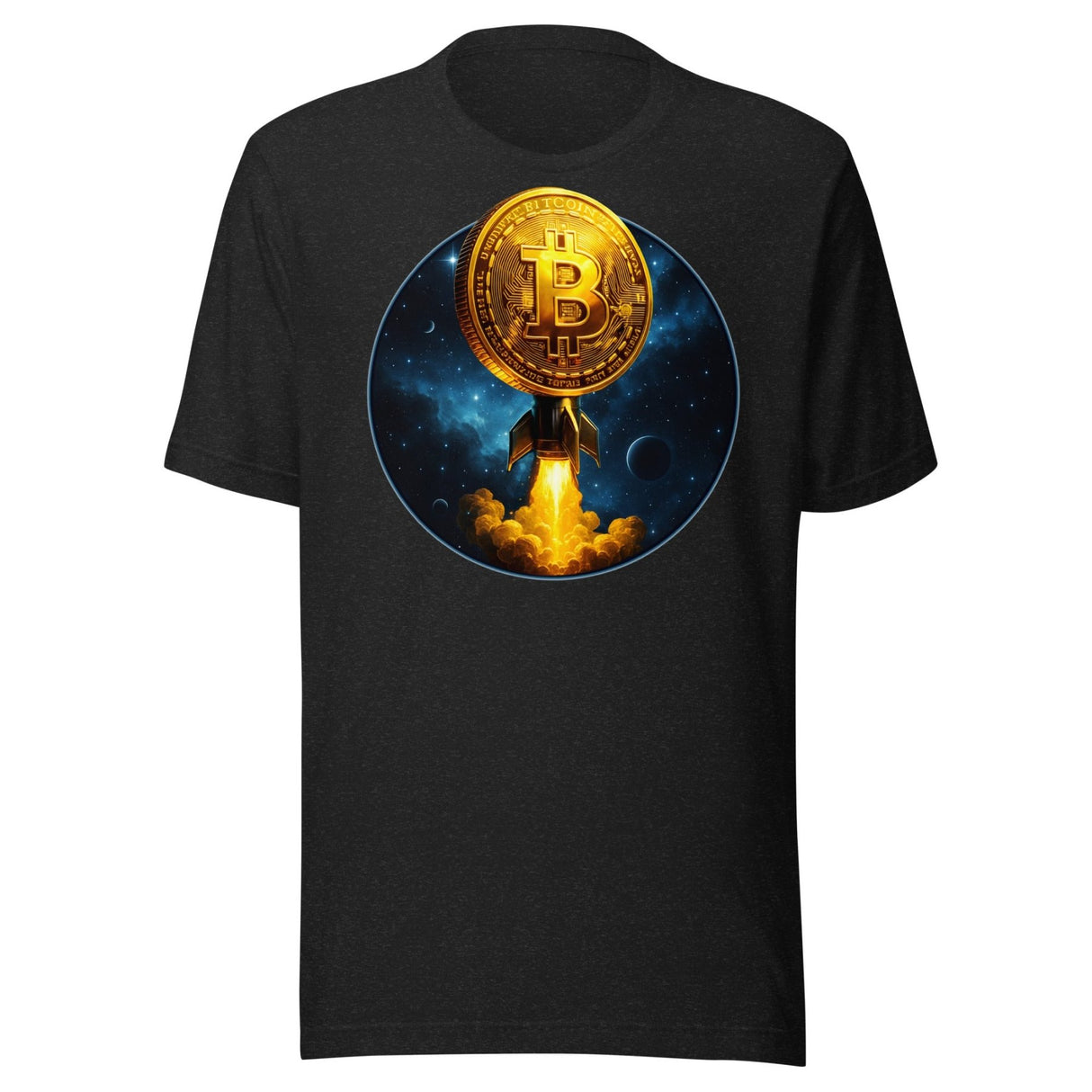 Bitcoin Rocket Coin Shirt