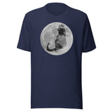 Black Cat In The Moon Shirt