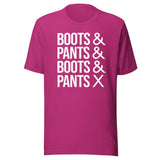 Boots And Pants Shirt