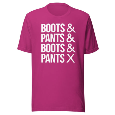 Boots And Pants Shirt