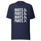 Boots And Pants Shirt