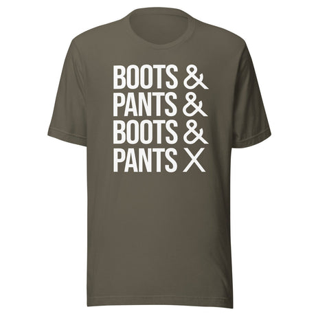 Boots And Pants Shirt