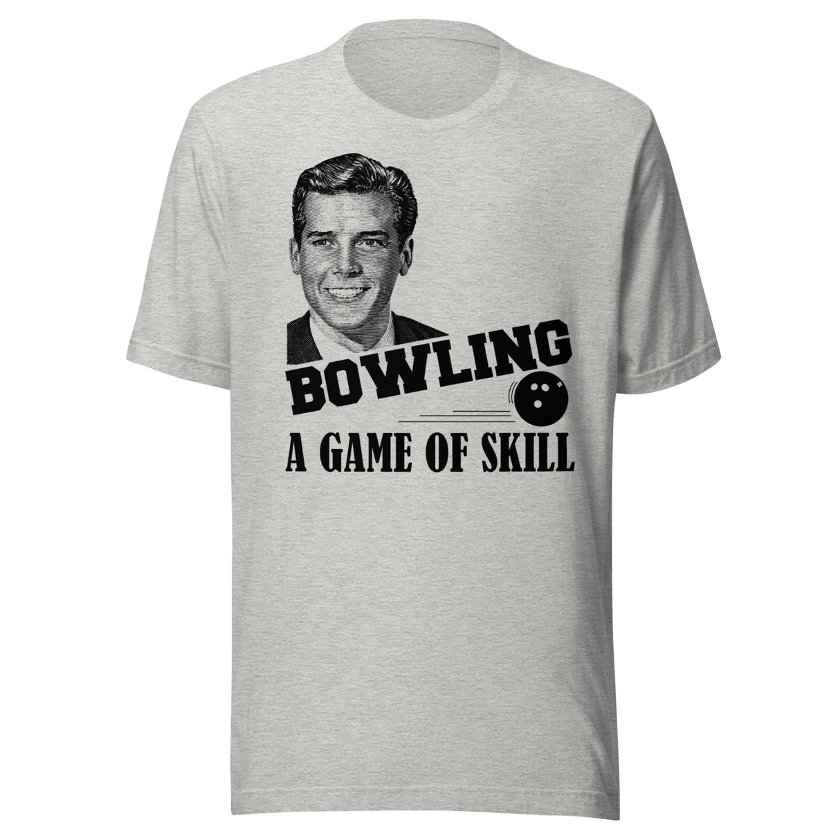 Bowling a Game of Skill Vintage Ad Shirt