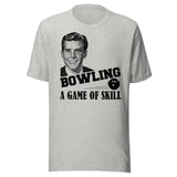 Bowling a Game of Skill Vintage Ad Shirt