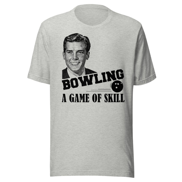 Bowling a Game of Skill Vintage Ad Shirt